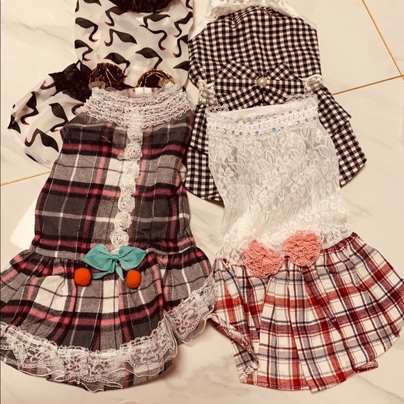 Other - pet dresses set for sale